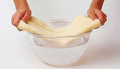 Compresa de refrescos para aumentar el pene
